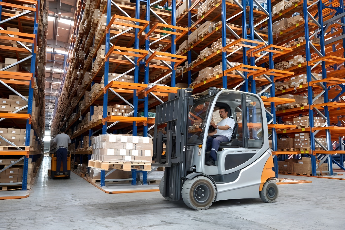 Sistema de pesaje industrial para control de calidad y producción.